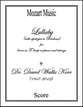 Lullaby (with apologies to Brahms) Orchestra sheet music cover